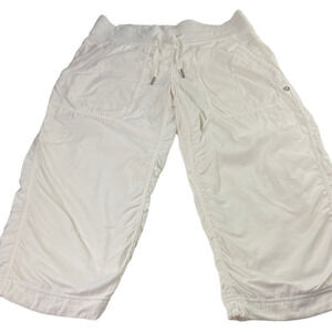 Lululemon Athletica white Cropped Dancepant